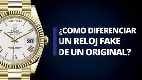 cómo saber si un rolex es auténtico